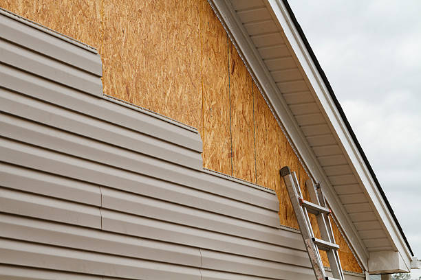 Professional Siding Contractor technician working in Dawson, PA